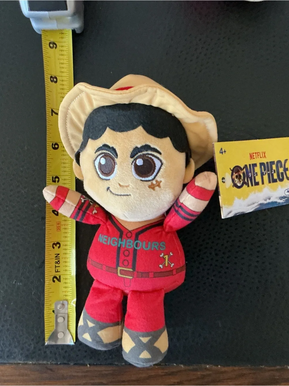Netflix Luffy Neighbours Nami Hana Hana No Mi Devil Fruit Plush Lot of 4